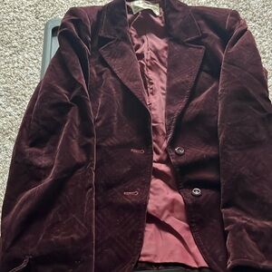 Vintage JAEGER suade blazer